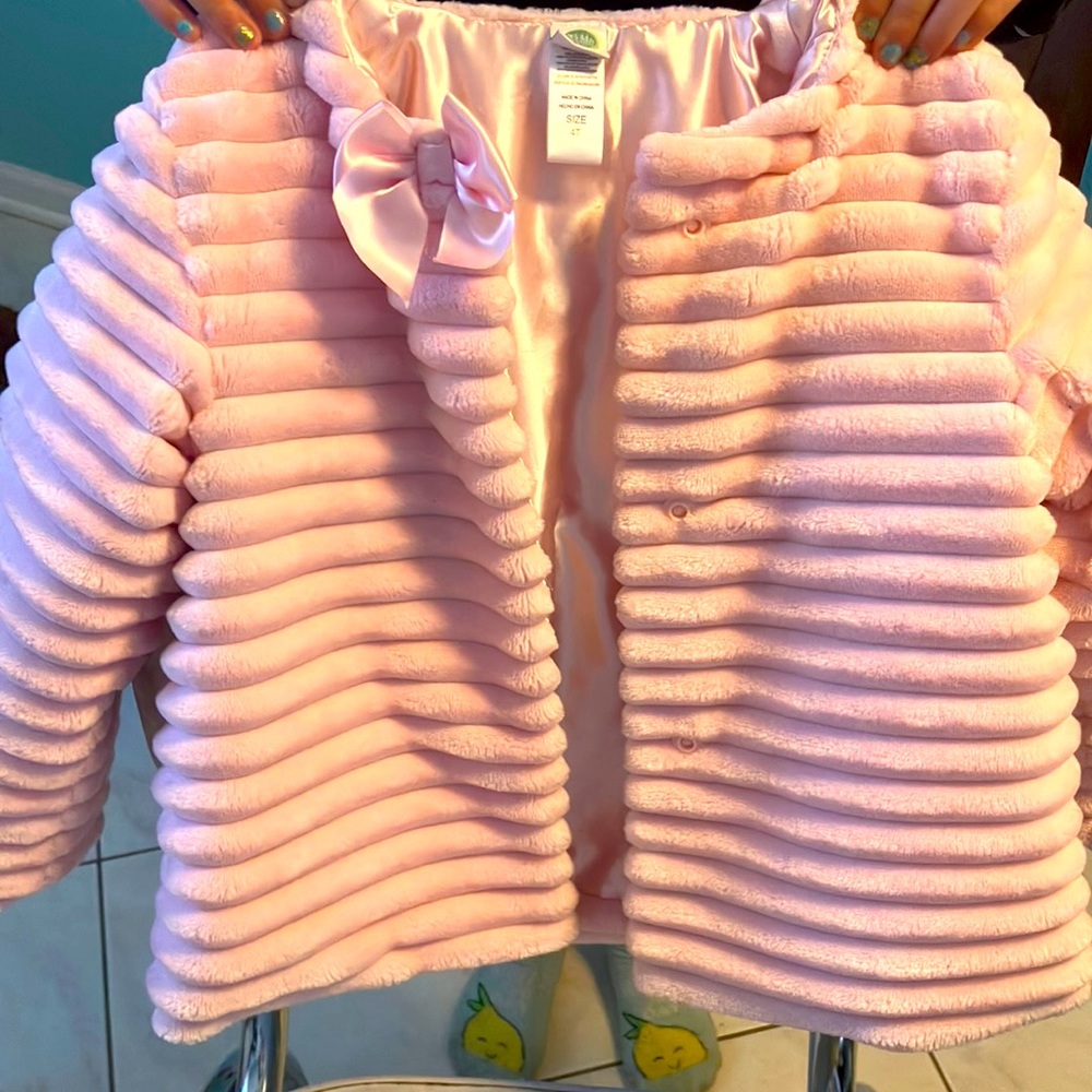 Sz4t pink dress coat